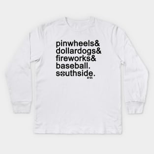 The South Side Ballpark Kids Long Sleeve T-Shirt